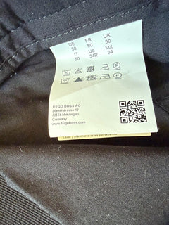 Boss Hugo Boss Men’s Slim Fit Black Dress Pants 34R US