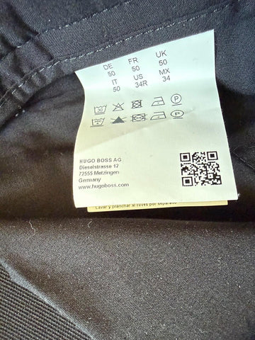 Boss Hugo Boss Men’s Slim Fit Black Dress Pants 34R US