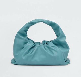 Bottega Veneta Medium Leather Shoulder Hobo Bag Linoleum 610524 Italy NWT $3000