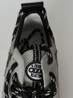 Versace Men's Chain Reaction Chunky Sneakers Gray 8 US (41 Euro) 1021575 IT NIB