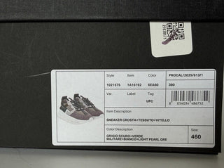 Versace Men's Chain Reaction Chunky Sneakers Gray 13 US (46 Euro) 1021575 IT NIB