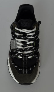 Versace Men's Greca Sneakers Gray/Green 14 US (47 Euro) IT 1021490 IT NIB