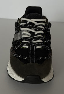 Versace Men's Greca Sneakers Gray/Green 14 US (47 Euro) IT 1021490 IT NIB