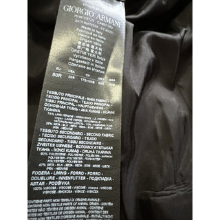 Giorgio Armani Men Tuxedo Sport Coat Blazer Brown/Black 40R US/50R Eu NWT $3195