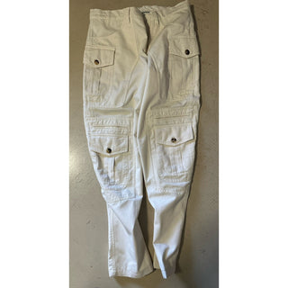 $1390 Brunello Cucinelli Men Cargo Pants Cream 36 US