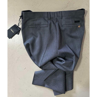 Versace Men's Gray Wool Pants 36 US (52 Euro) Made in Italy 1017645 NWT $1350