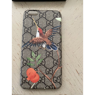 New $640 Gucci iPhone 6 Plus/6S Plus Case GG Monogram Beige Italy