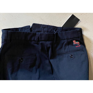 NWT $1150 Gucci Men’s Cotton Pants Color Navy Size 28 US Italy