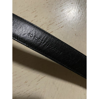 Ralph Lauren Mens Genuine Leather Belt Black 36/90 Italy