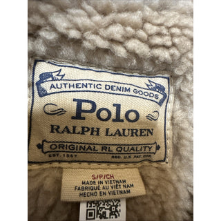 Polo Ralph Lauren Men Faux-Shearling-Lined Denim Jacket Blue Size S