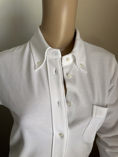 New $1890 Thom Browne Dress White Size 42/6 Italy