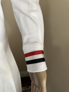 New $1890 Thom Browne Dress White Size 42/6 Italy