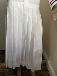 New $1890 Thom Browne Dress White Size 42/6 Italy