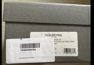 NIB Thom Browne Men Leather Sneaker Sandal Style Mules White 10 US / 43 EU Italy