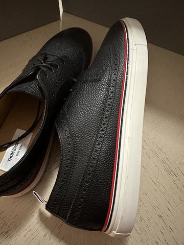 NIB Thom Browne Men Leather Wingtip Oxford Brogues Sneakers Black 9.5 US/42.5 EU