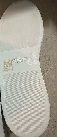 NIB Thom Browne Men Leather Wingtip Oxford Brogues Sneakers Black 9.5 US/42.5 EU