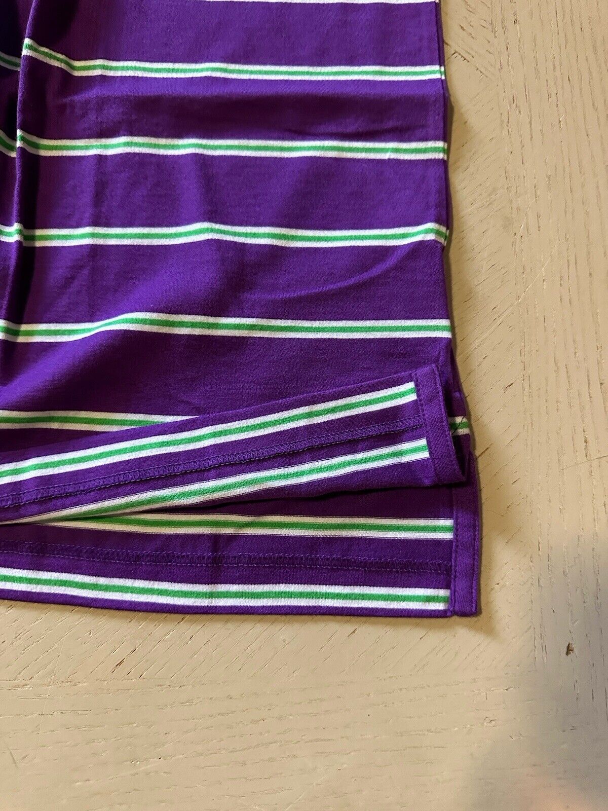NWT Ralph Lauren Purple Label Men's Cotton T-Shirt Purple XL