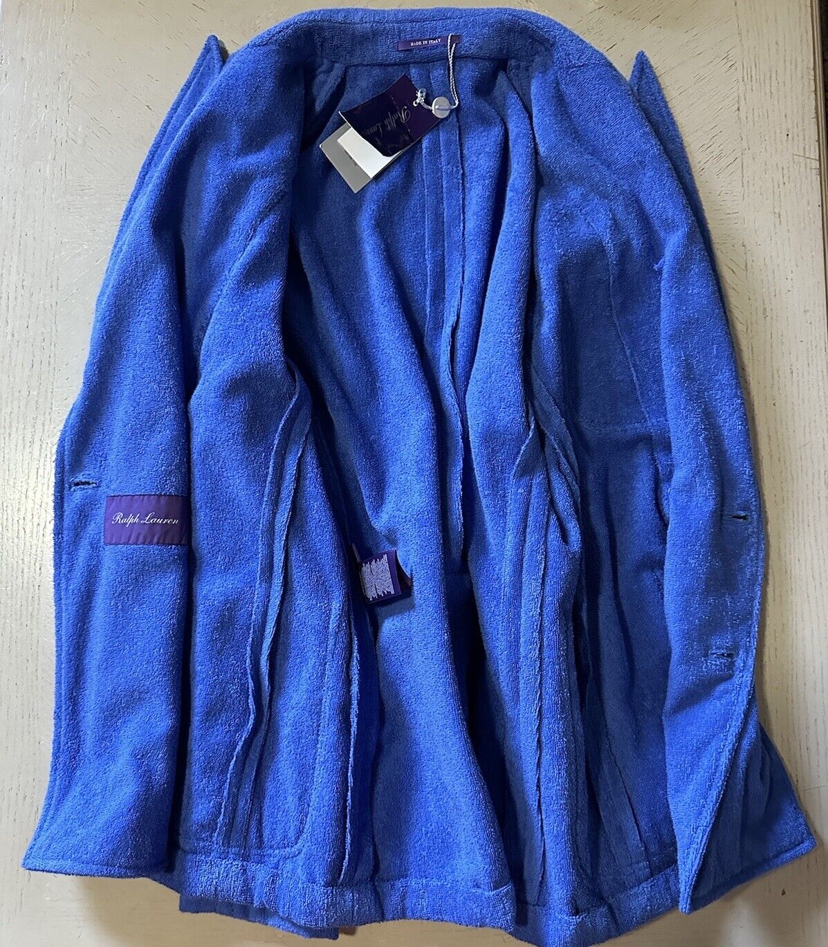 NWT Ralph Lauren Purple Label Men Blazer Jacket Blue 36S US/46S Eu Italy