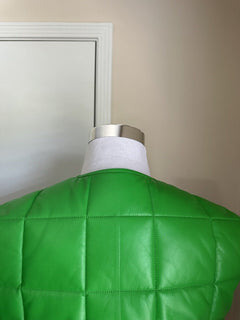 New $3100 Bottega Veneta Men’s Puffer Jacket Vest Green Size S Italy