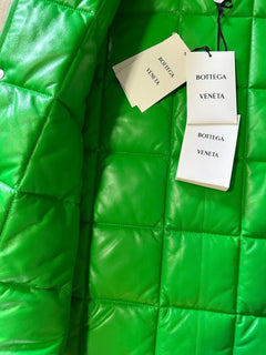 New $3100 Bottega Veneta Men’s Puffer Jacket Vest Green Size S Italy
