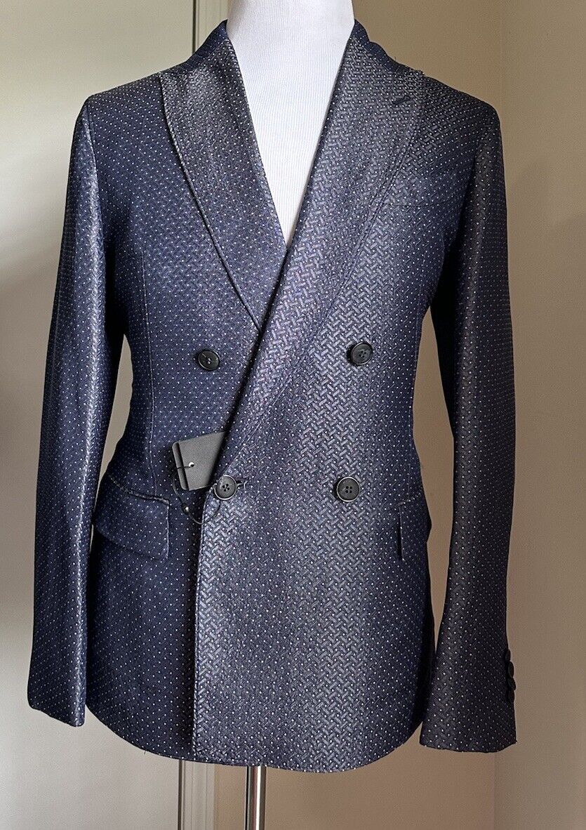 Giorgio Armani Men Sport Coat Jacket Blazer DK Blue 40R US/50R Eu New $3495 Ita