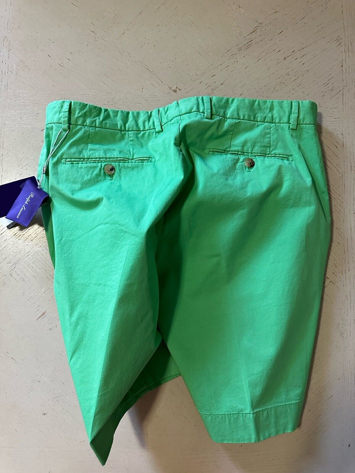 Ralph Lauren Purple Label Mens Short Pants Green Color SPEARMINT Size 34 New