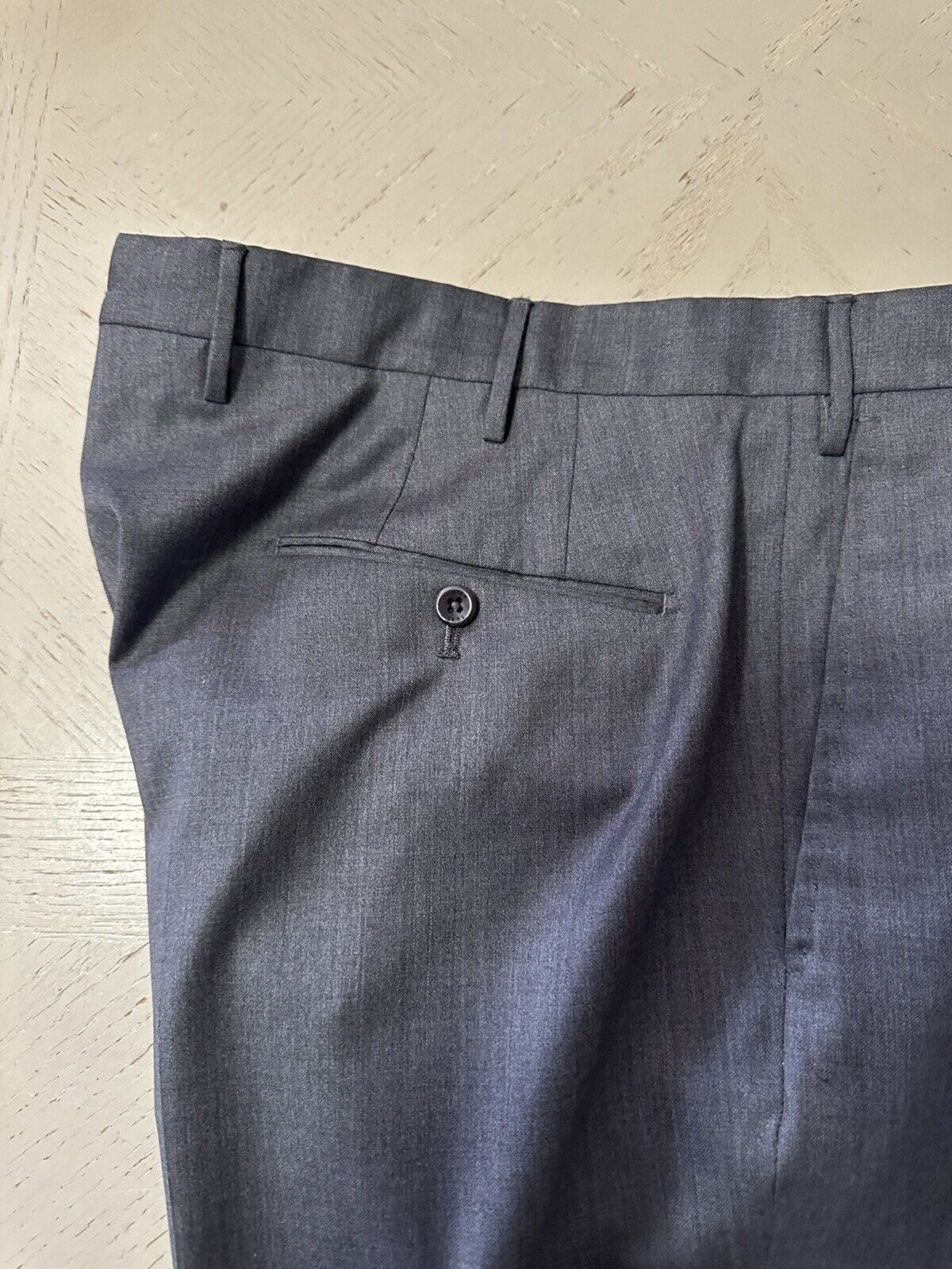 Incotex Mens Dress Pants Gray 38 US ( 54 Eu ) New