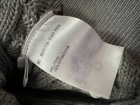 Thom Browne Men’s Cable Knit 4-Bar Polo Shirt Gray L ( 3 ) Ireland New