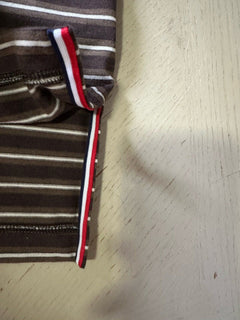 Thom Browne Striped Tee T Shirt Brown Size 3 ( L )