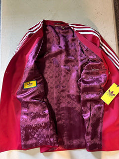 Gucci adidas Men Sport Coat Blazer Red 38R US/48R Eu New $3150