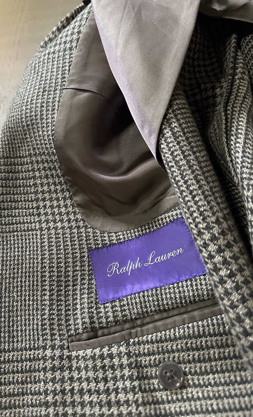 Ralph Lauren Purple Label Men Blazer Jacket Green/Brown 48R US/58R Eu New $2495
