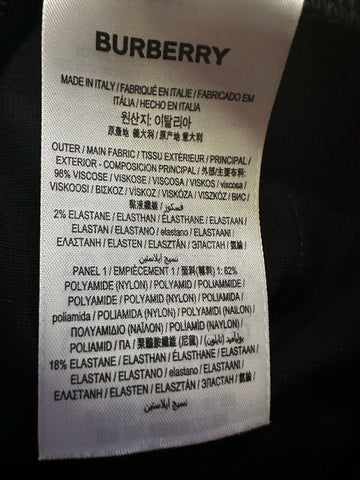 Burberry Melina Fringe Layered Dress Black 2 US/36 It Italy New $4190