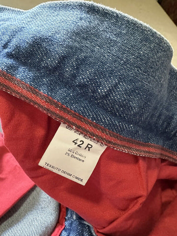 ISAIA Light Wash Jeans Pants Blue size 42 US New $850