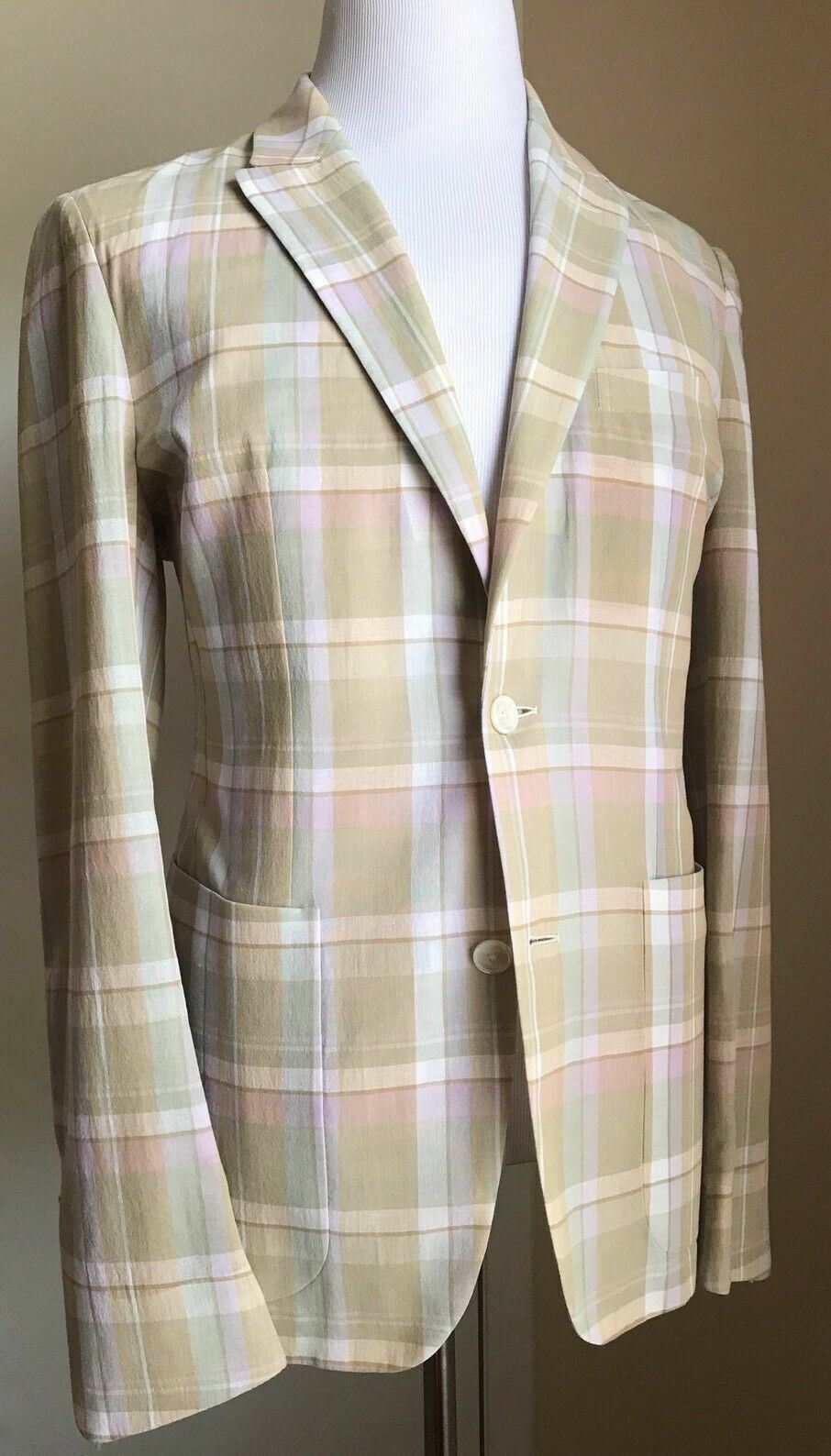 Ermenegildo Zegna Couture Sport Coat Blazer Multi-Color 42 US ( 52 Eu) New $2795