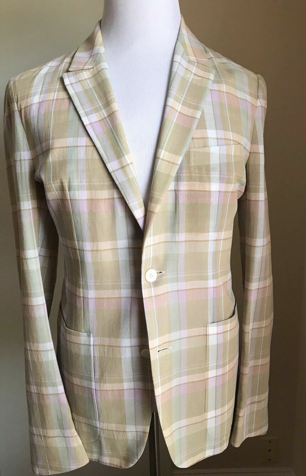 Ermenegildo Zegna Couture Sport Coat Blazer Multi-Color 42 US ( 52 Eu) New $2795