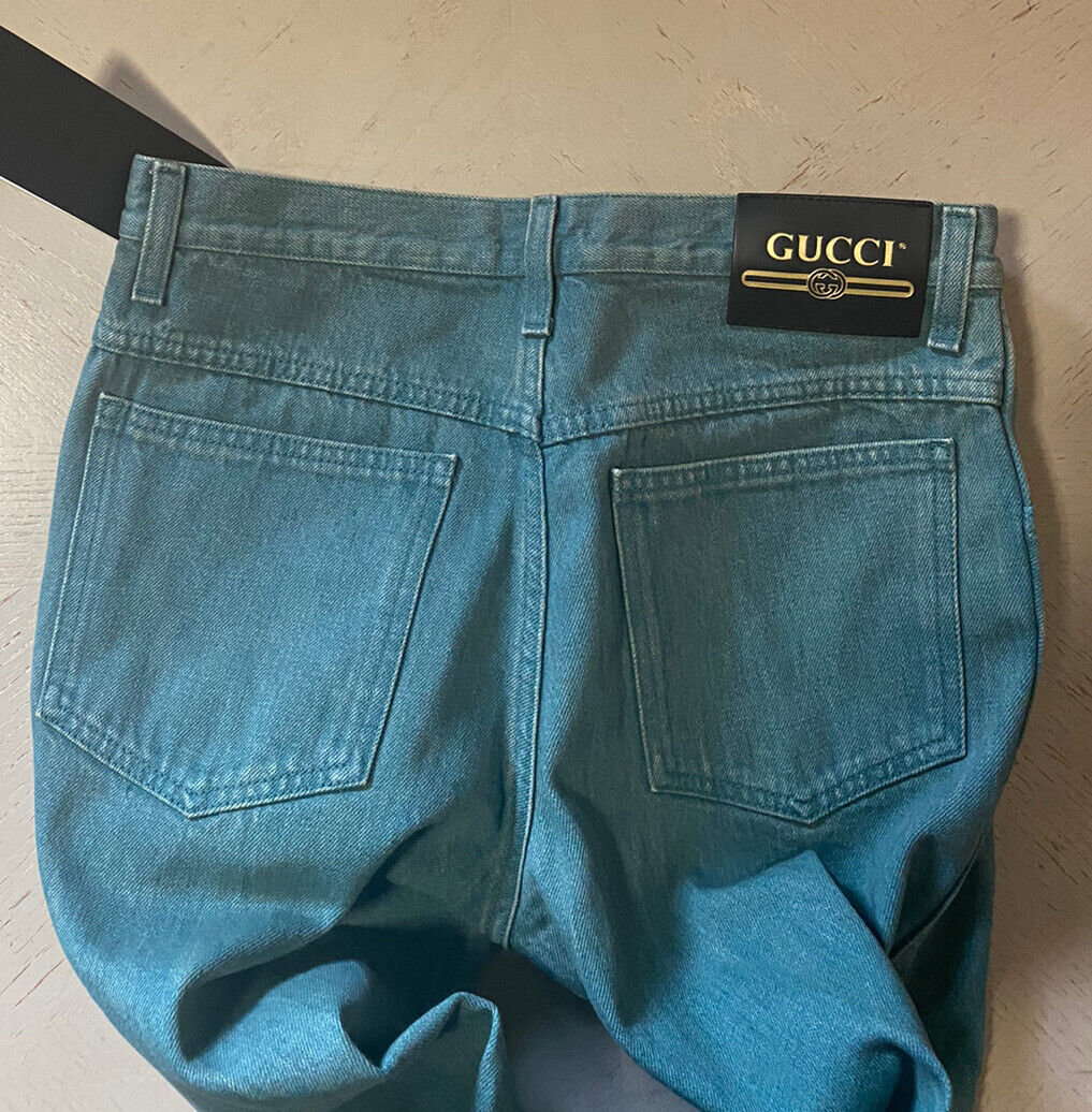 NWT $1450 Gucci Men’s Jeans Pants Green Size 30 US ( Measured 29 )