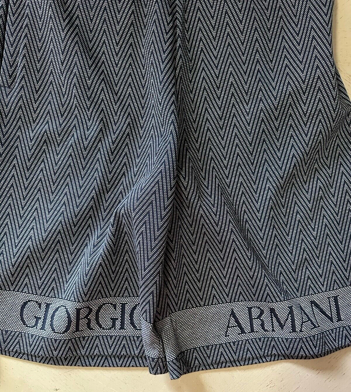 Giorgio Armani Men Drawstring Bermuda Short Pants Navy 38 US/54 Eu NWT $895