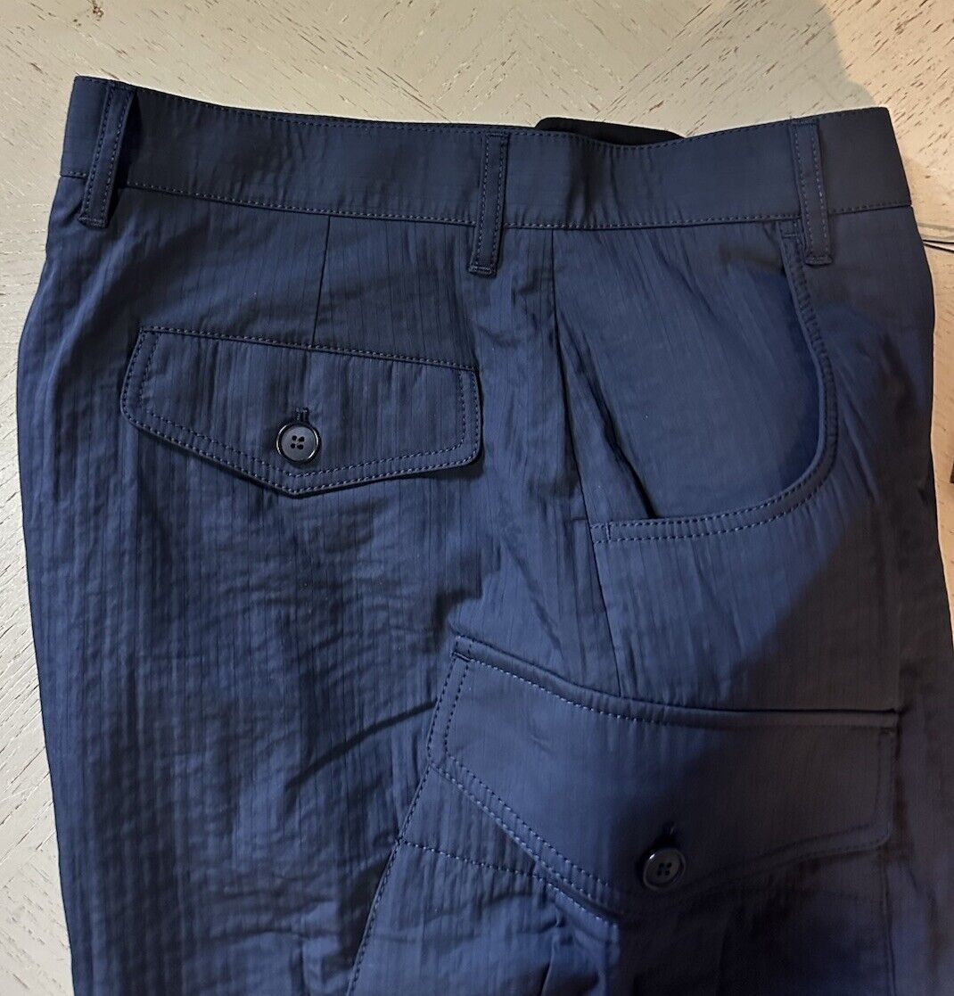 NWT $1045 Giorgio Armani Men Bermuda Short Pants Navy 34 US/50 Eu