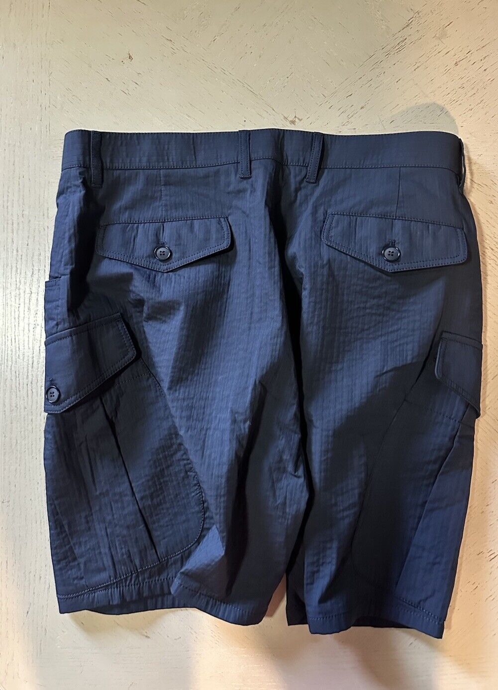 NWT $1045 Giorgio Armani Men Bermuda Short Pants Navy 34 US/50 Eu