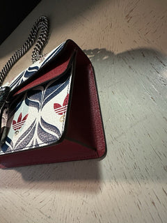 Gucci Adidas Dionysus Brand Shoulder Bag Blue/Red/White 499623 New $3500