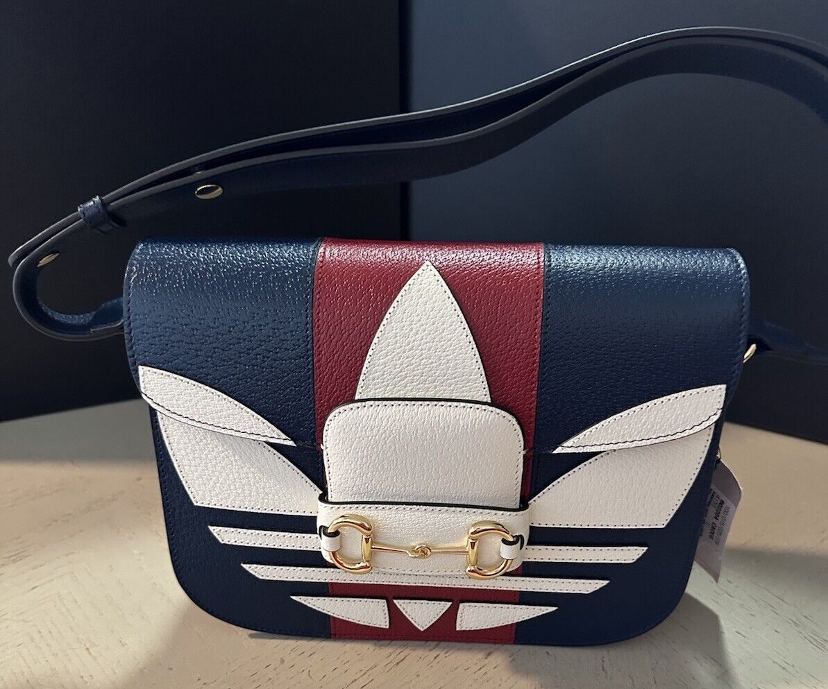 Gucci Adidas Shoulder Bag Red/Blue/White 602204 New $3400