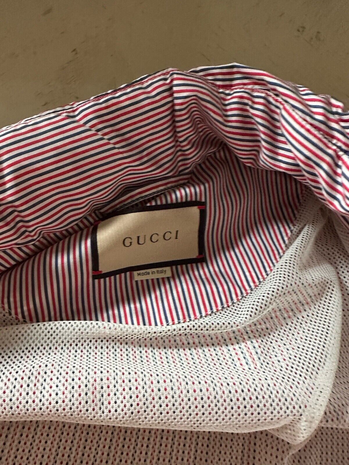 Gucci Men's Bomber Jacket Red/blue/White Size 46 US/56 Eu NWT $2200