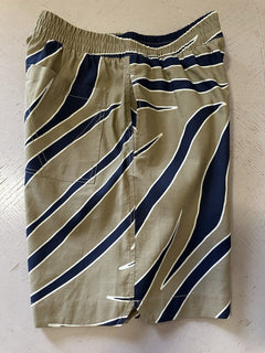 Bottega Veneta Men Drawstring Cotton/Linen Short Pants White/Rope M New $950