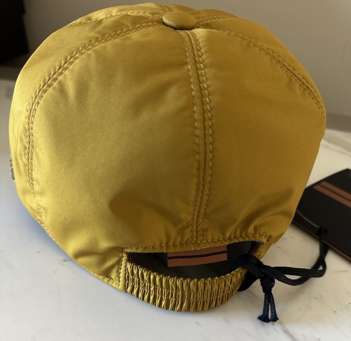 ZEGNA Baseball Hat Yellow Size S New $390