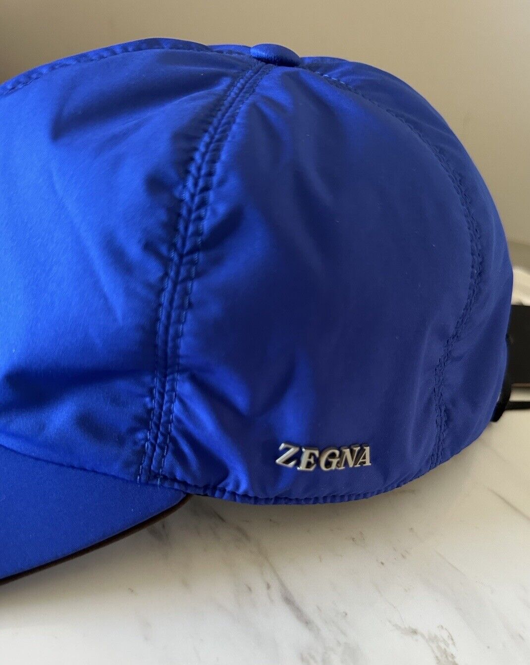 ZEGNA Baseball Hat Blue Size S New $390