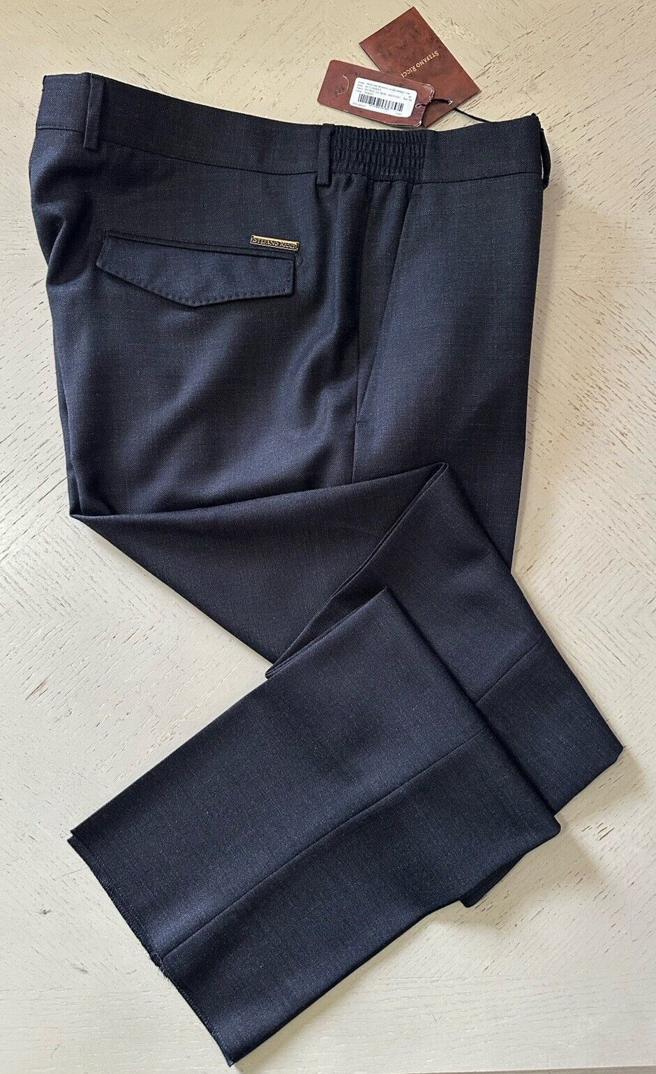 Stefano Ricci Men’s Dress Pants DK Brown US/54 Eu Italy NWT $1200