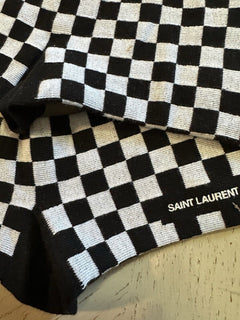 Saint Lauren Socks Color Black/White Size L New Italy