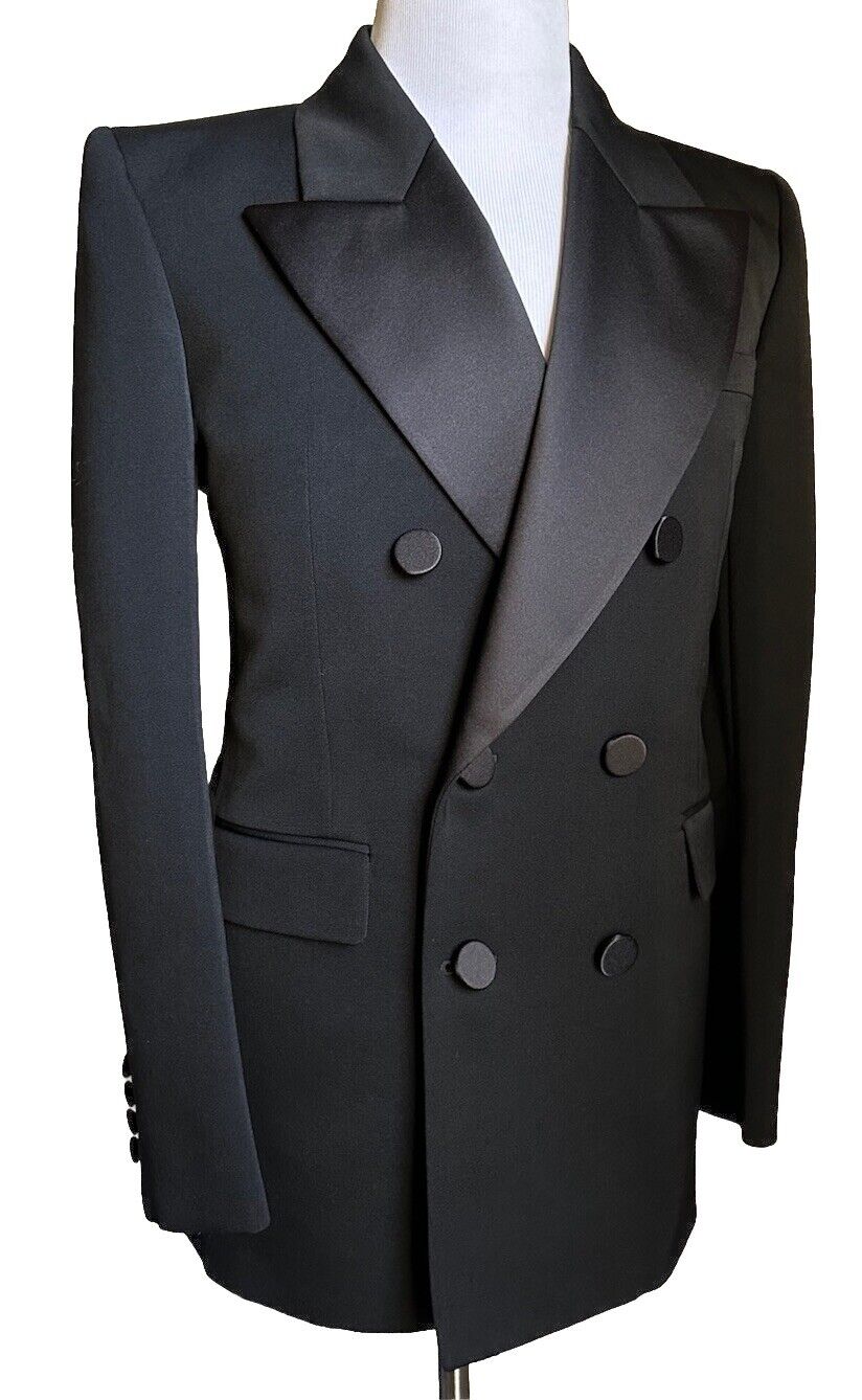 Saint Laurent Men’s Tuxedo Blazer Jacket Black 40R US/50R Eu New $3490