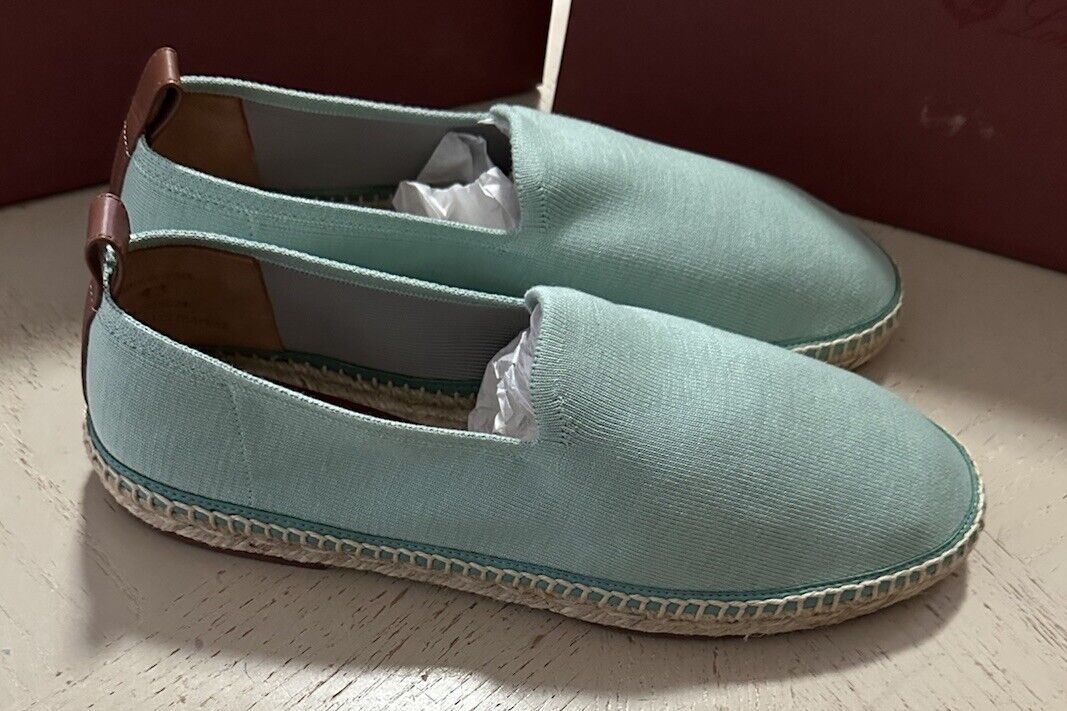 Loro Piana Men’s Knitted Seaside Espadrilles Pool Green 9 US/42 Eu New $695