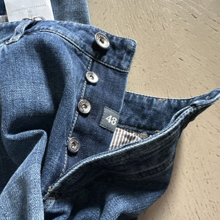 Brunello Cucinelli Men Traditional Fit Jeans Pants Blue 32 US/48 Eu New